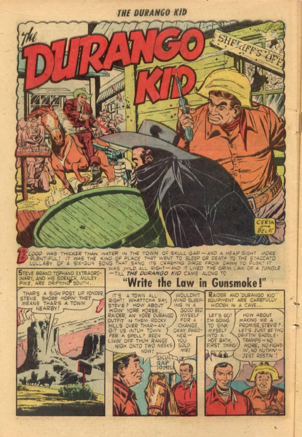 Charles Starrett as The Durango Kid #14 part 9