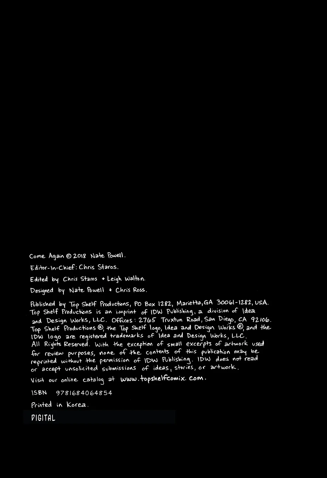 Come Again  (Part 1) part 5