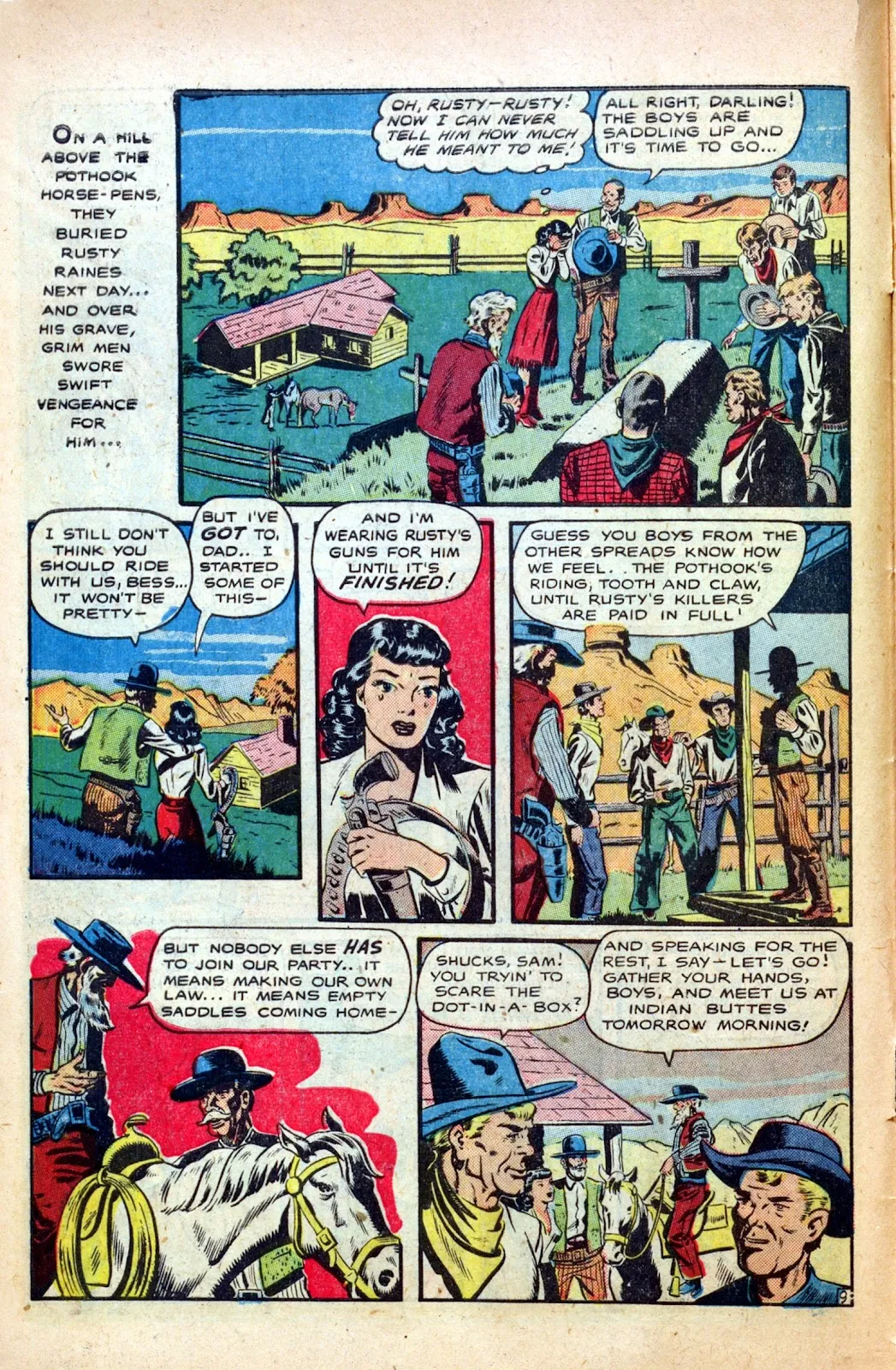 Cowgirl Romances (1950) #1 part 12