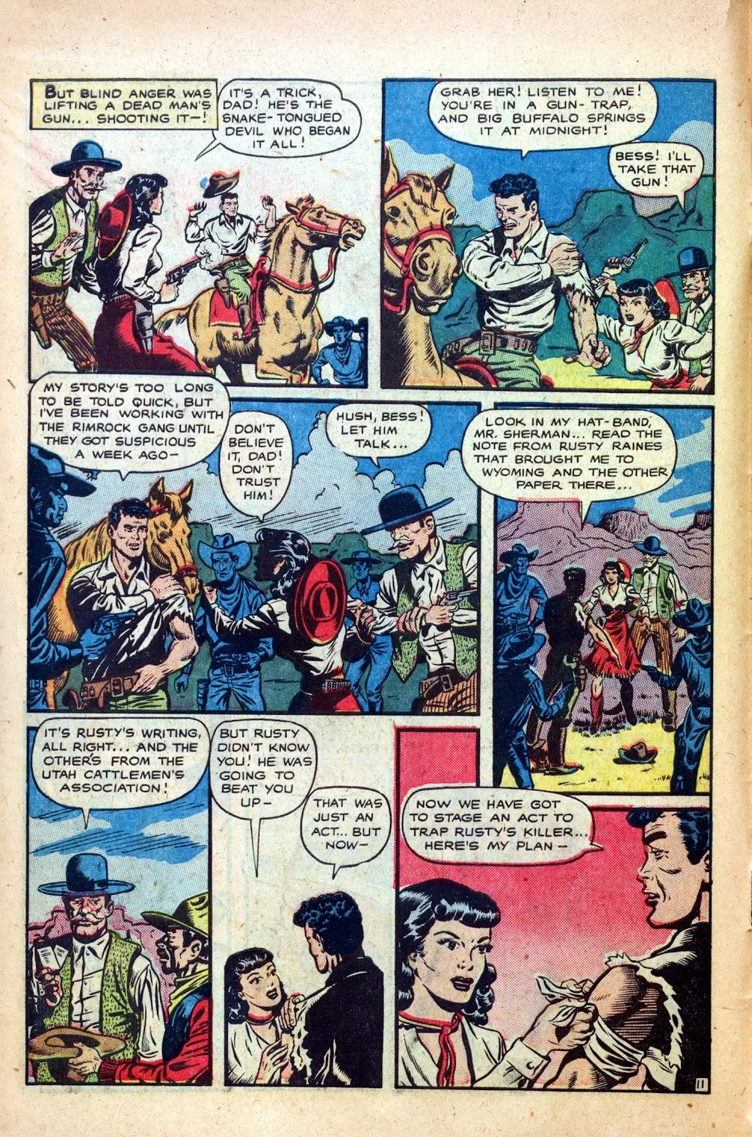 Cowgirl Romances (1950) #1 part 14