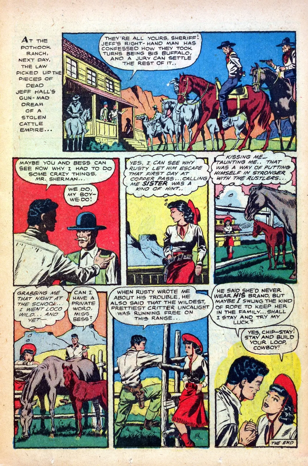Cowgirl Romances (1950) #1 part 17