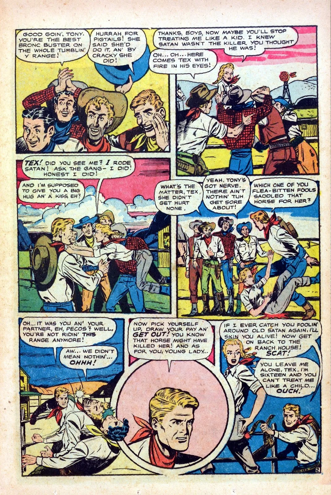 Cowgirl Romances (1950) #1 part 19