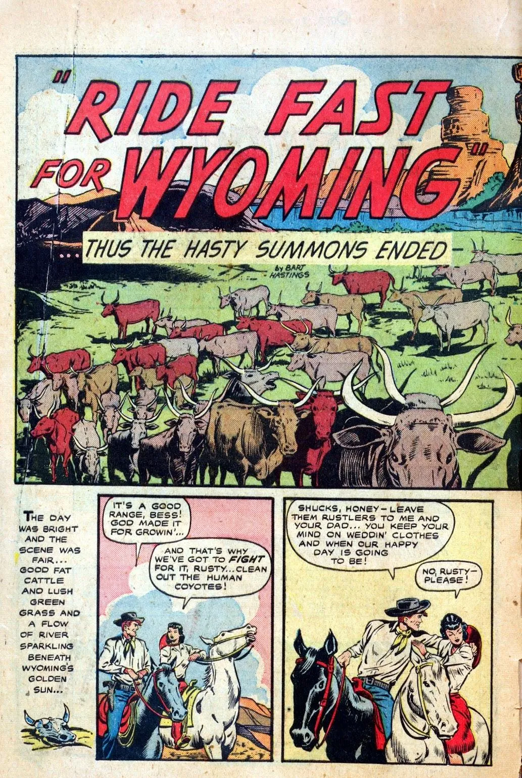 Cowgirl Romances (1950) #1 part 4