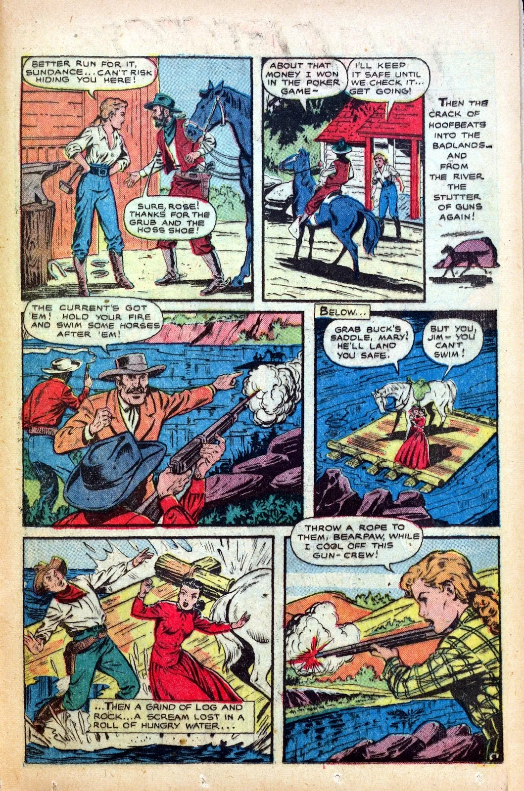 Cowgirl Romances (1950) #1 part 35
