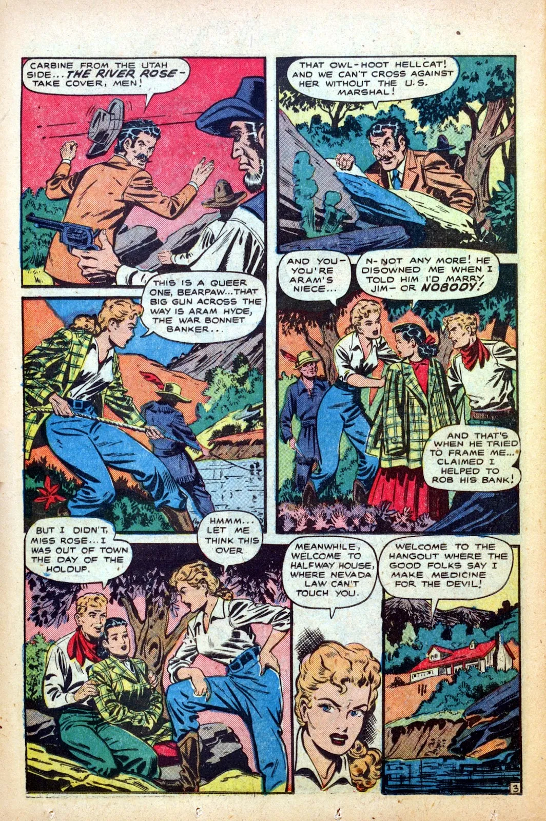Cowgirl Romances (1950) #1 part 36
