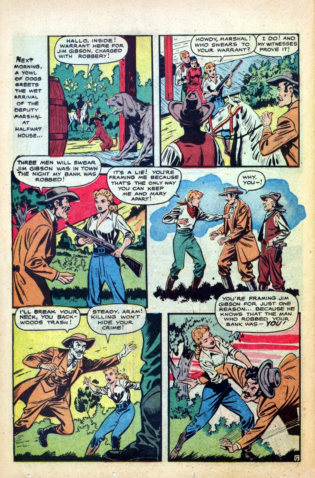 Cowgirl Romances (1950) #1 part 38