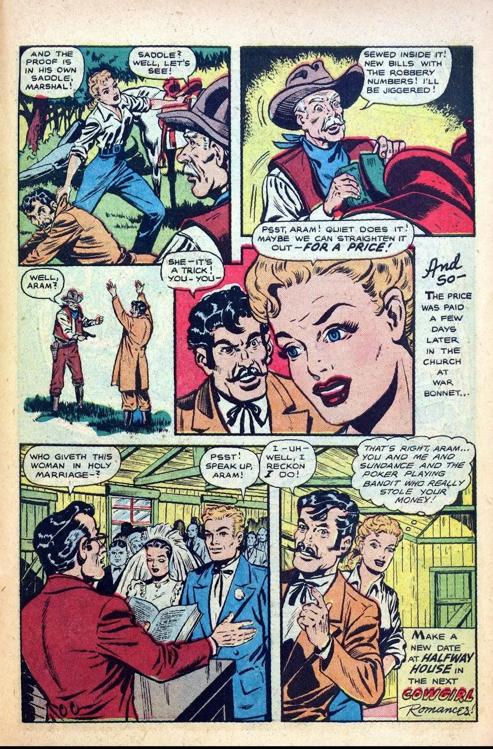 Cowgirl Romances (1950) #1 part 39