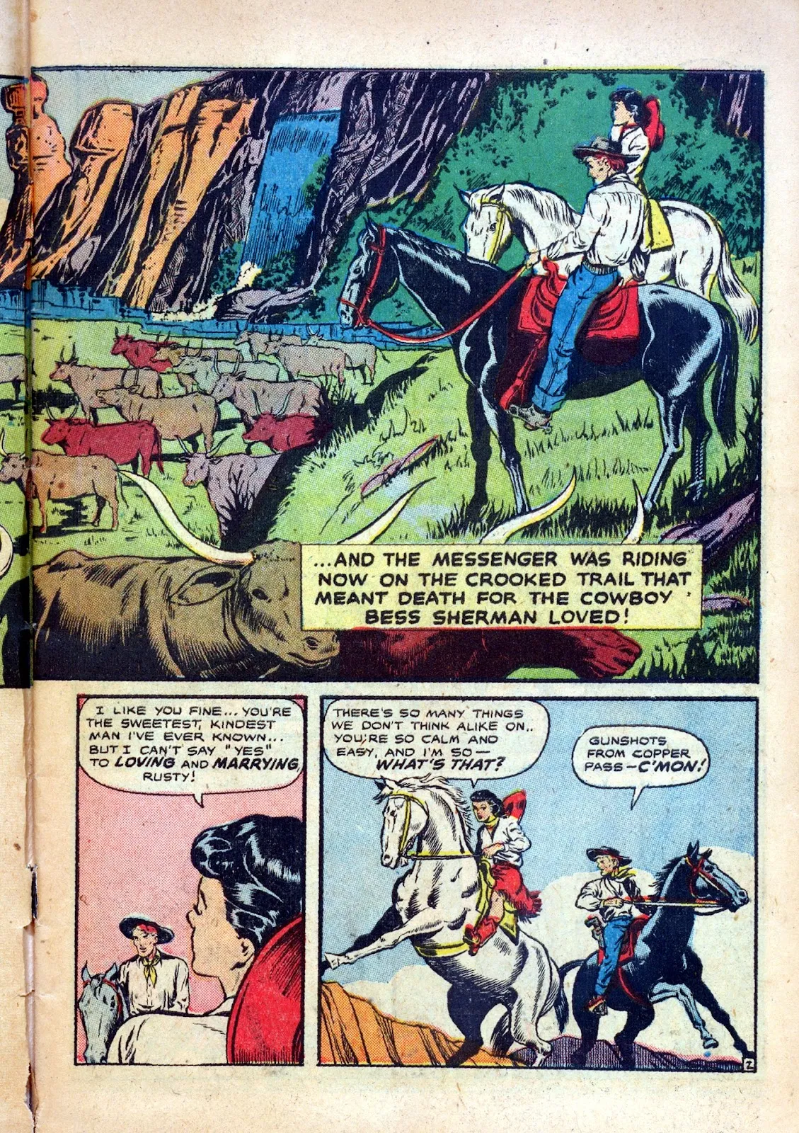 Cowgirl Romances (1950) #1 part 5