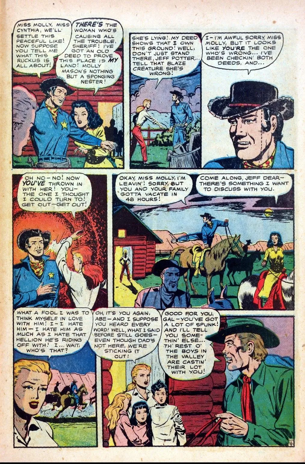 Cowgirl Romances (1950) #1 part 43