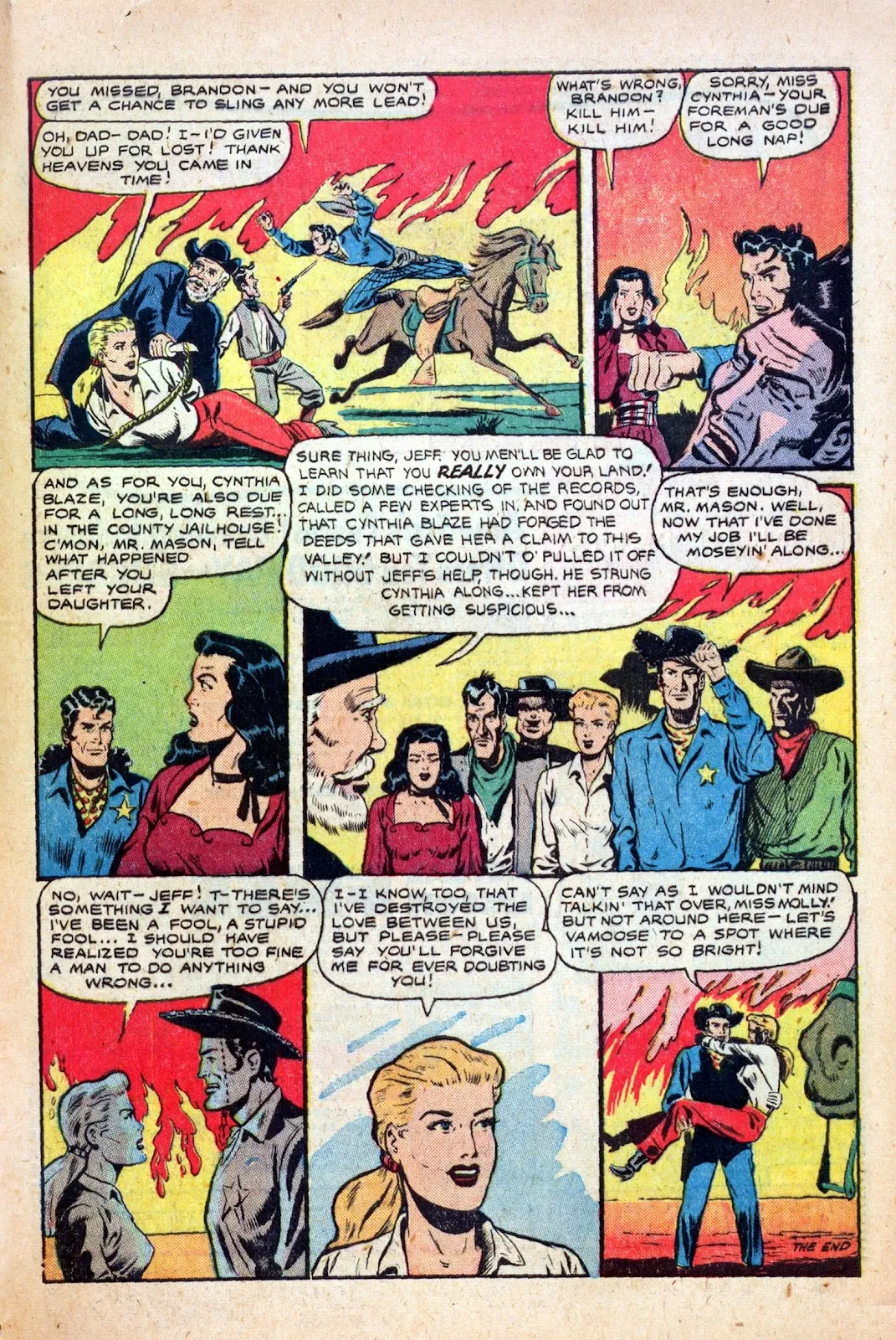 Cowgirl Romances (1950) #1 part 49