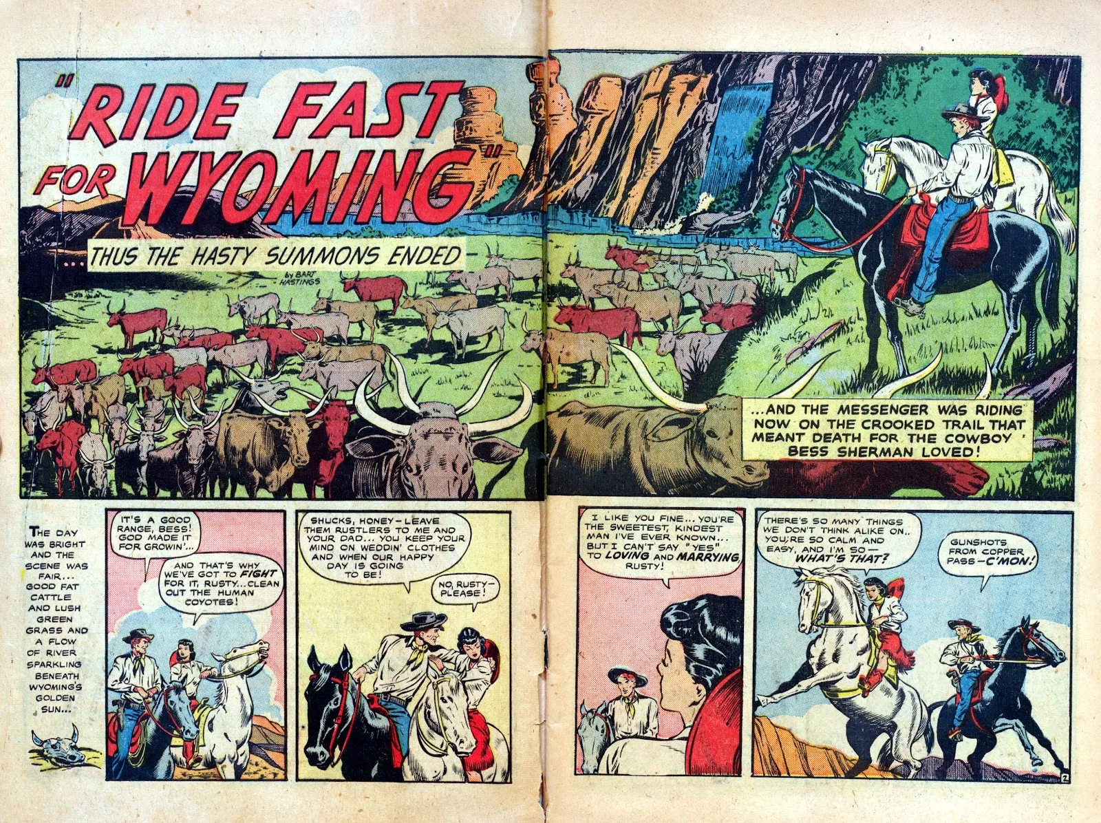 Cowgirl Romances (1950) #1 part 53