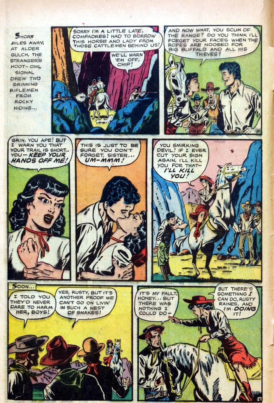 Cowgirl Romances (1950) #1 part 8