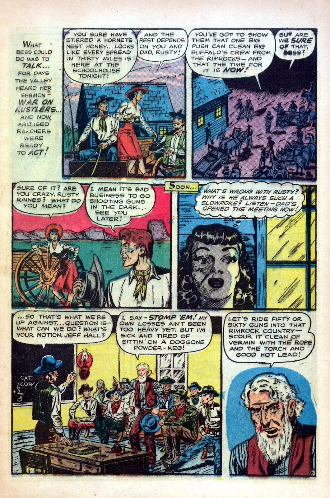 Cowgirl Romances (1950) #1 part 9