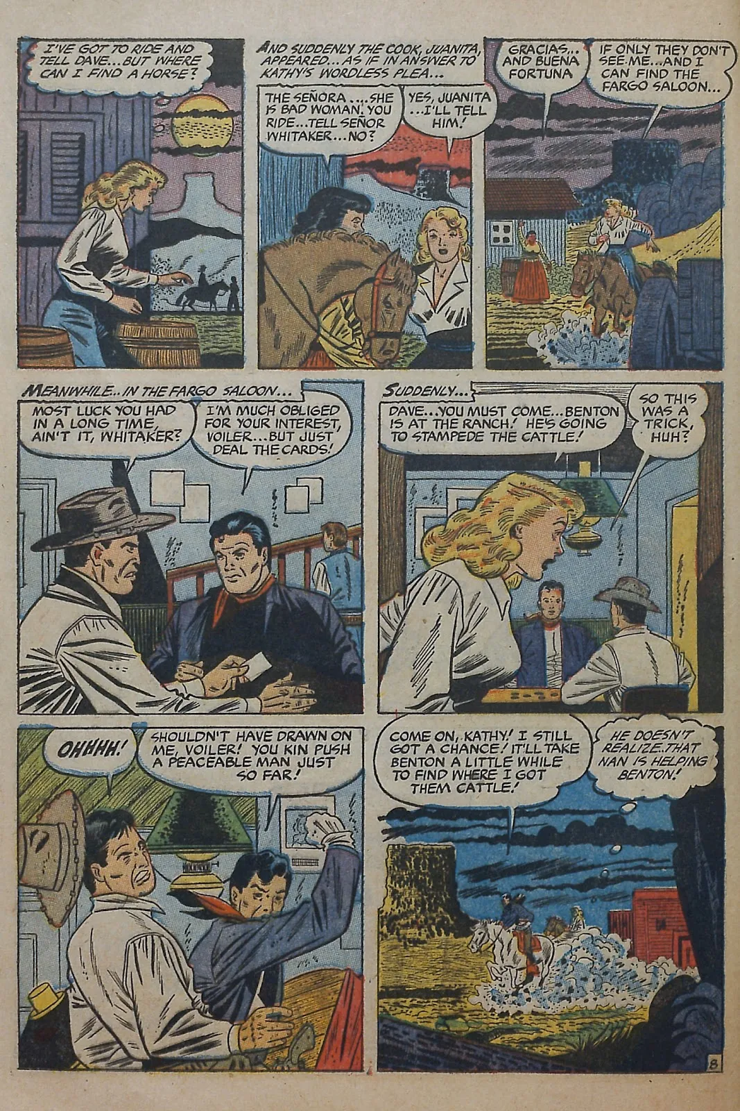 Cowgirl Romances (1950) #10 part 16