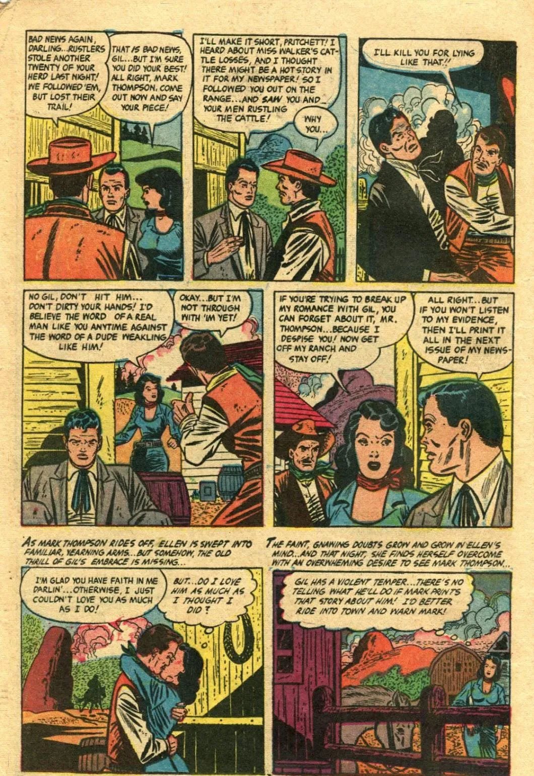 Cowgirl Romances (1950) #11 part 14