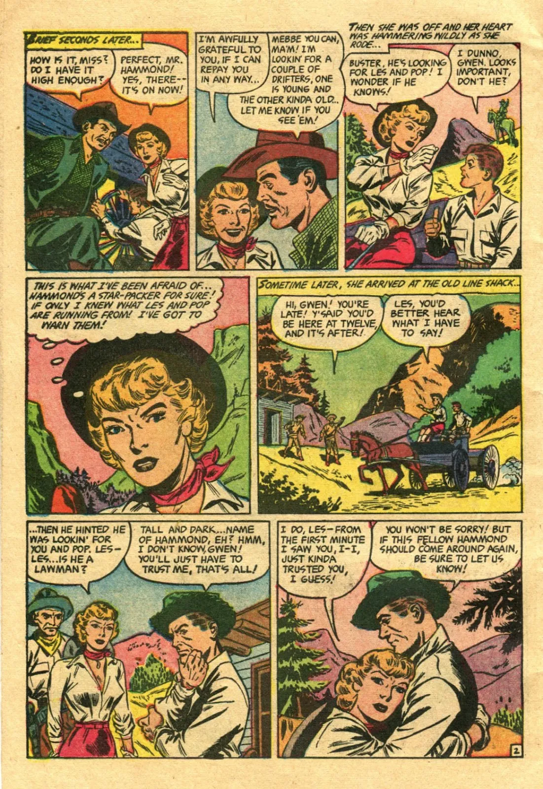 Cowgirl Romances (1950) #11 part 30
