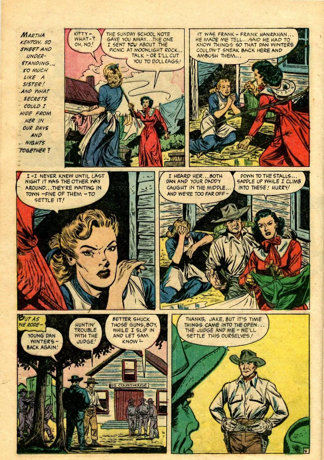 Cowgirl Romances (1950) #12 part 24