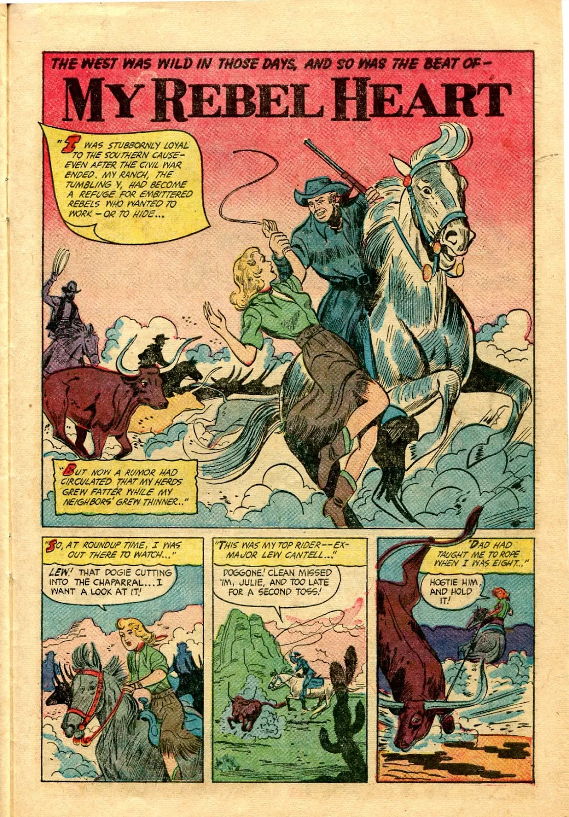 Cowgirl Romances (1950) #12 part 27