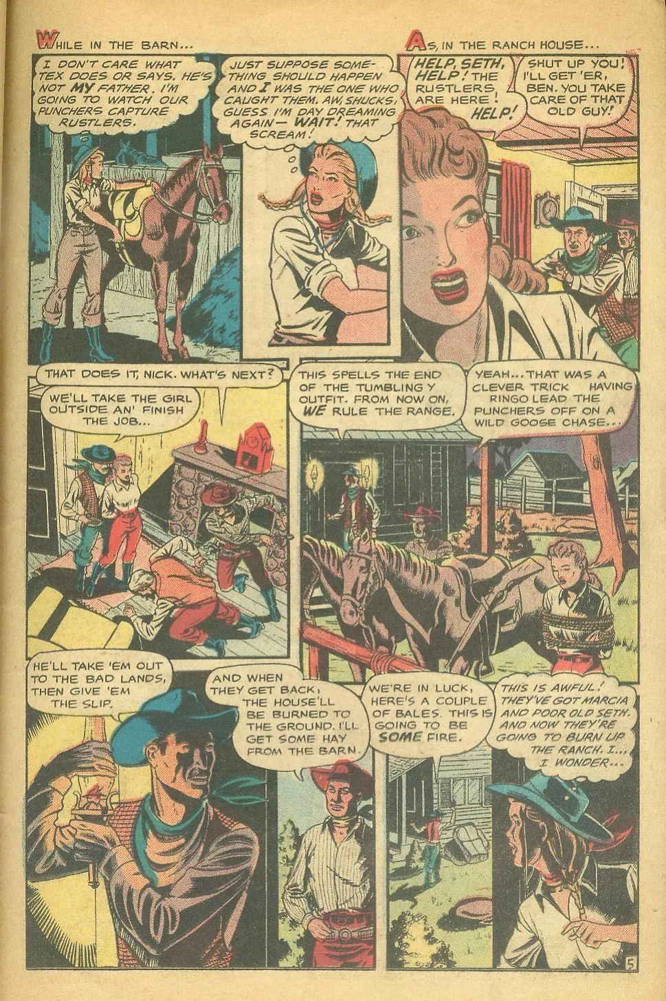 Cowgirl Romances (1950) #2 part 36