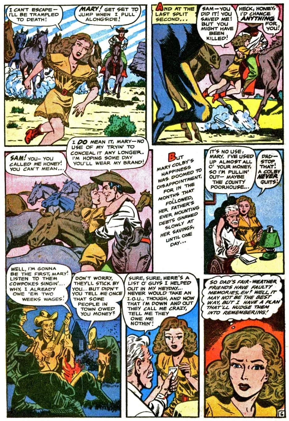 Cowgirl Romances (1950) #3 part 14