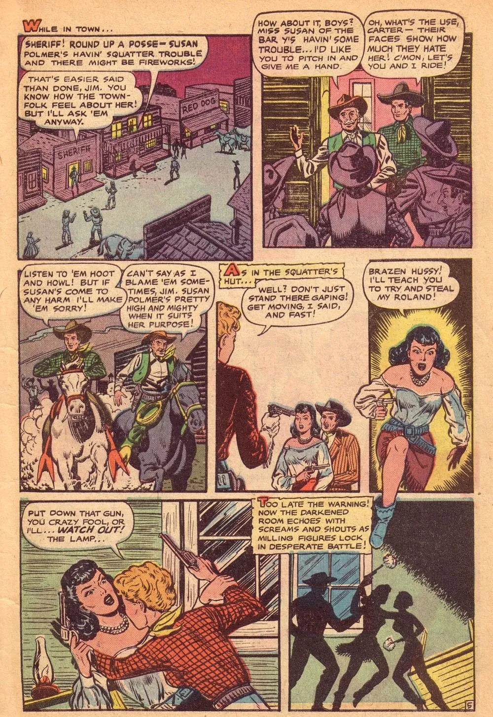 Cowgirl Romances (1950) #4 part 7