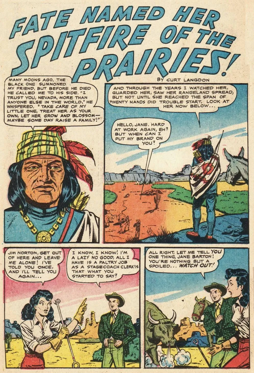 Cowgirl Romances (1950) #5 part 14