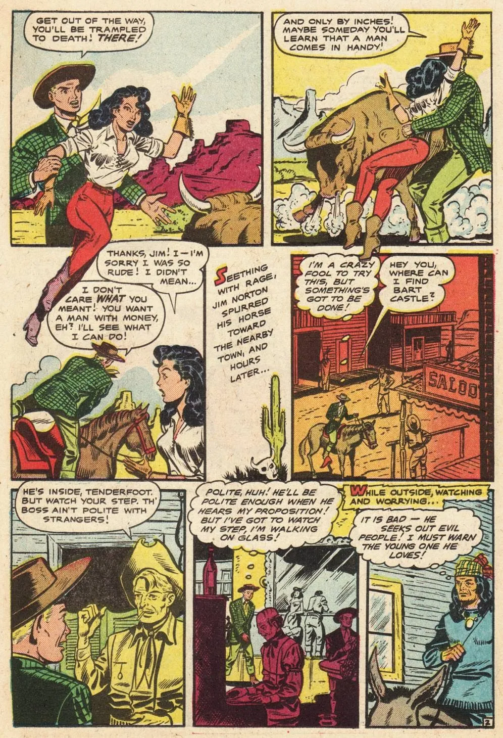 Cowgirl Romances (1950) #5 part 15