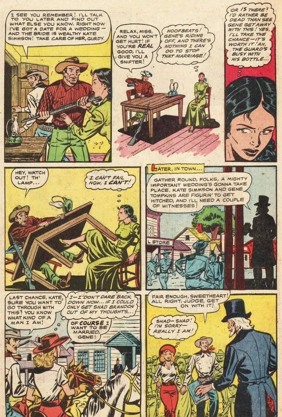 Cowgirl Romances (1950) #5 part 10