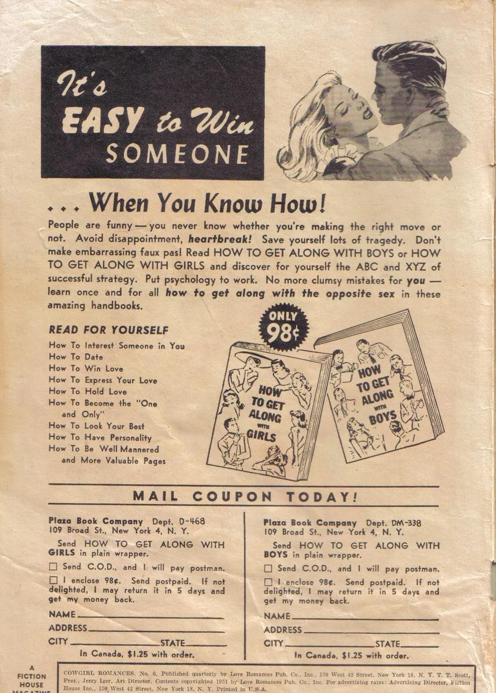 Cowgirl Romances (1950) #6 part 2