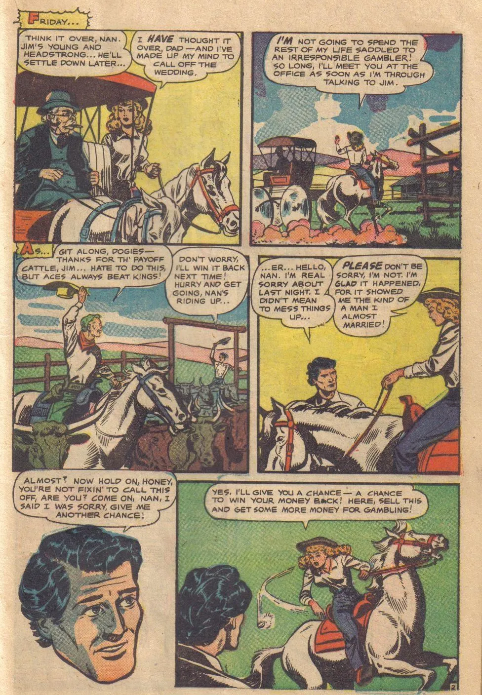 Cowgirl Romances (1950) #6 part 21