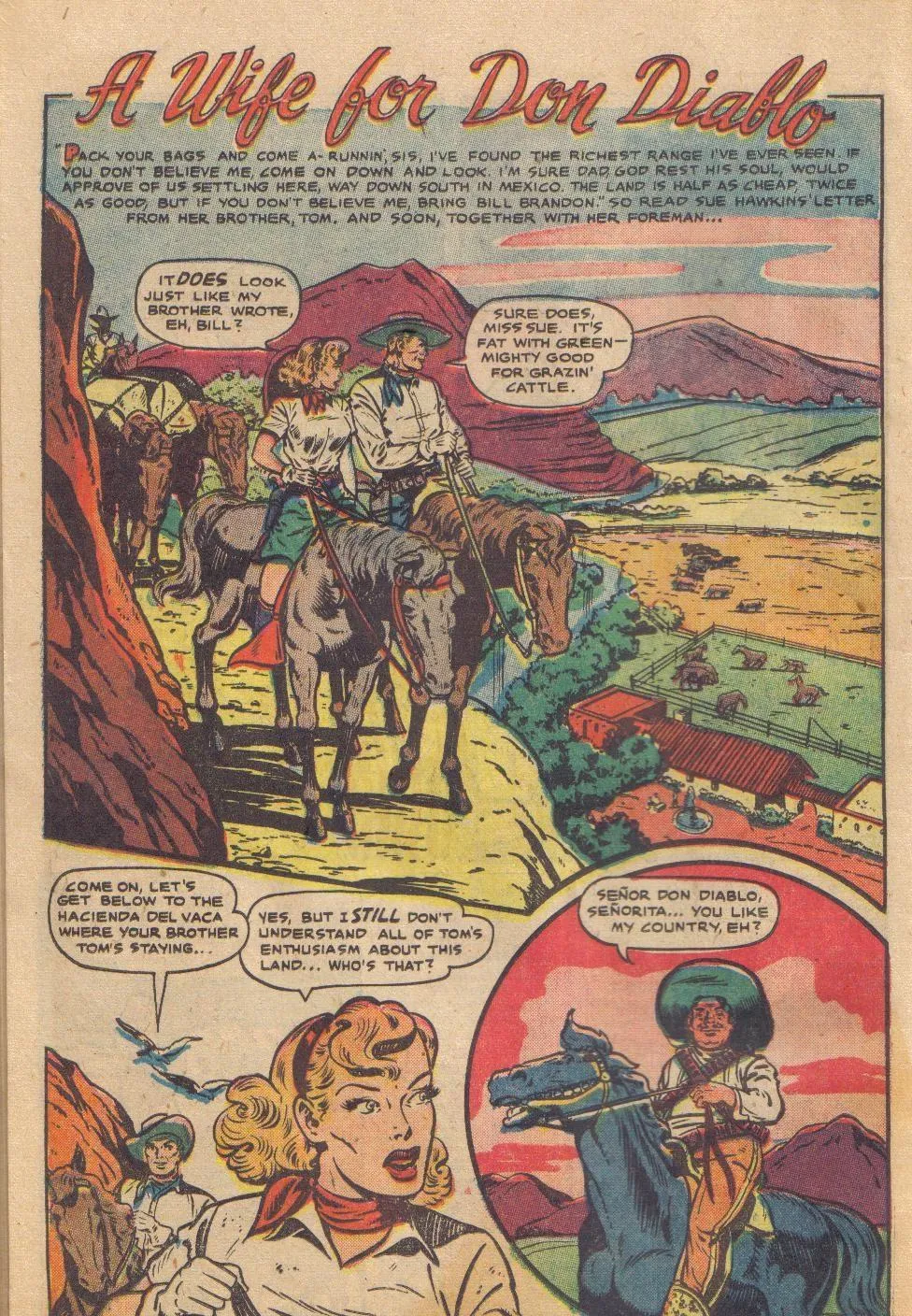 Cowgirl Romances (1950) #6 part 26