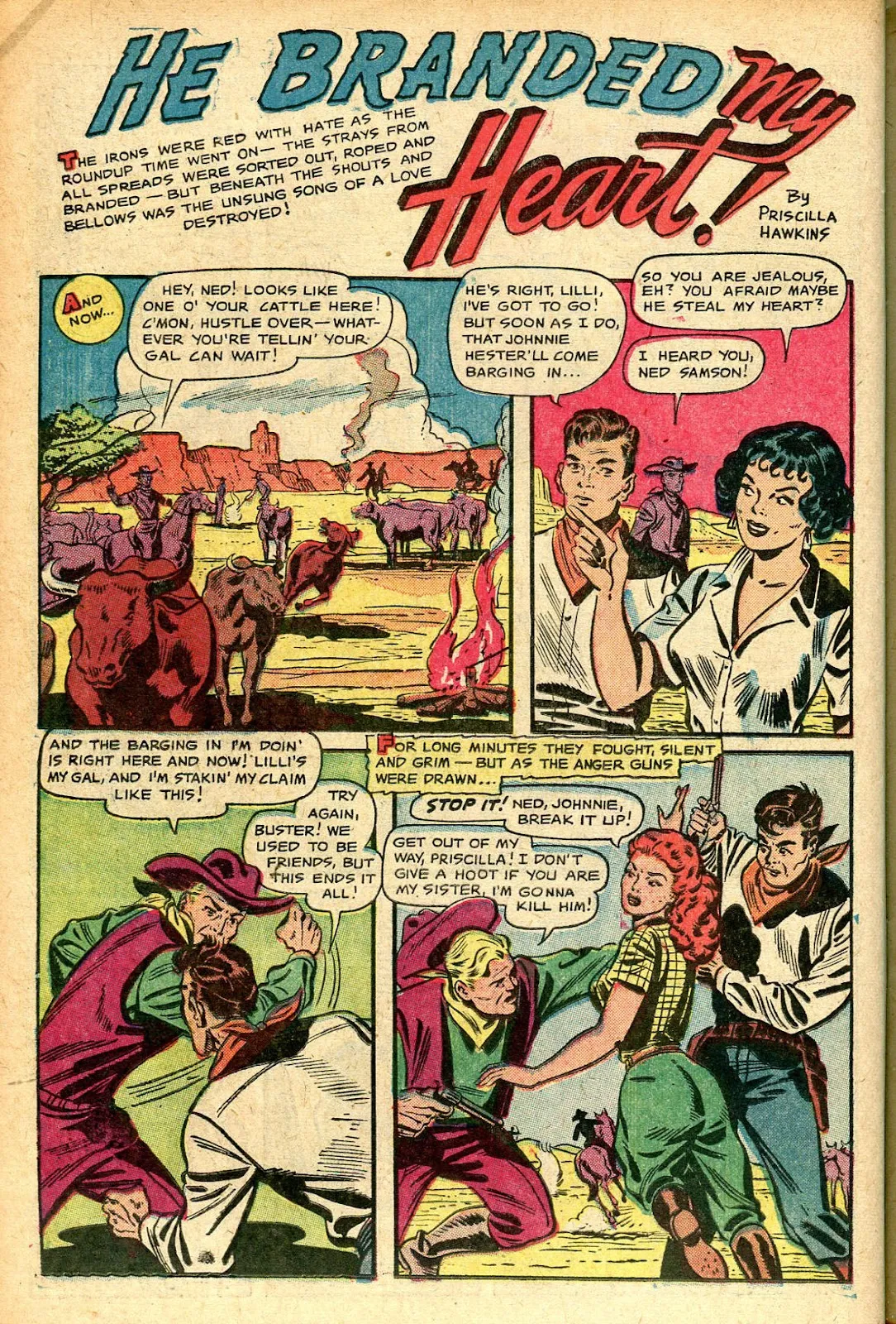 Cowgirl Romances (1950) #7 part 14