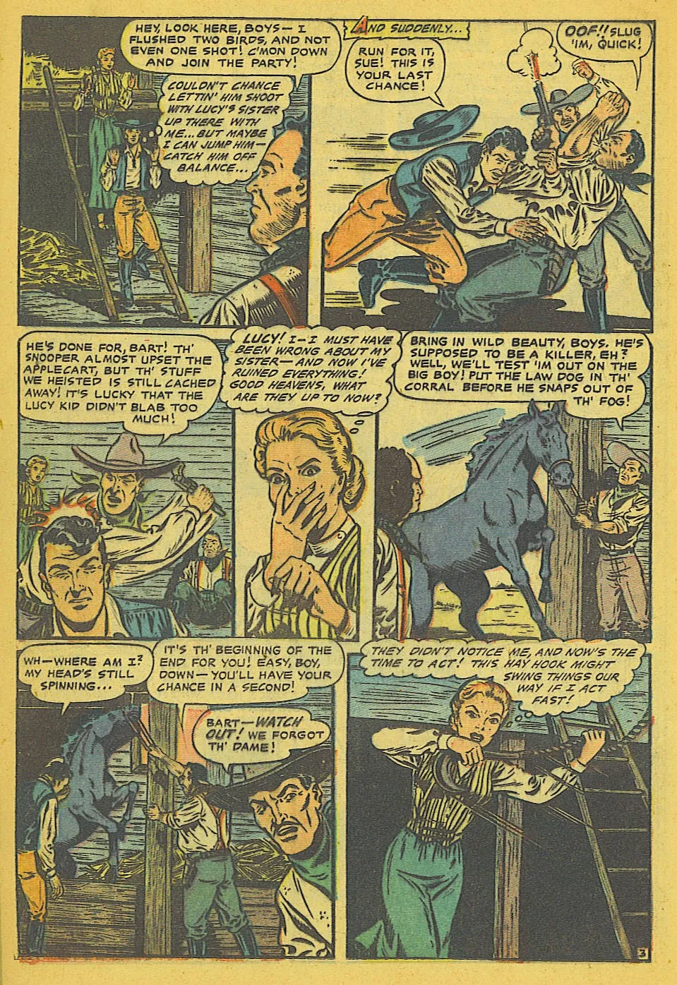 Cowgirl Romances (1950) #8 part 14