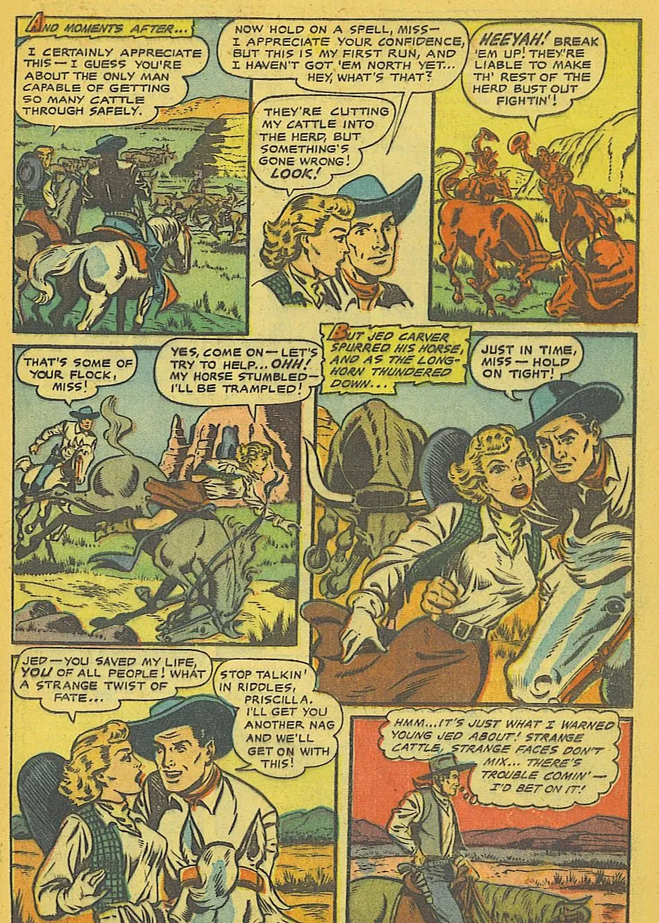 Cowgirl Romances (1950) #8 part 17