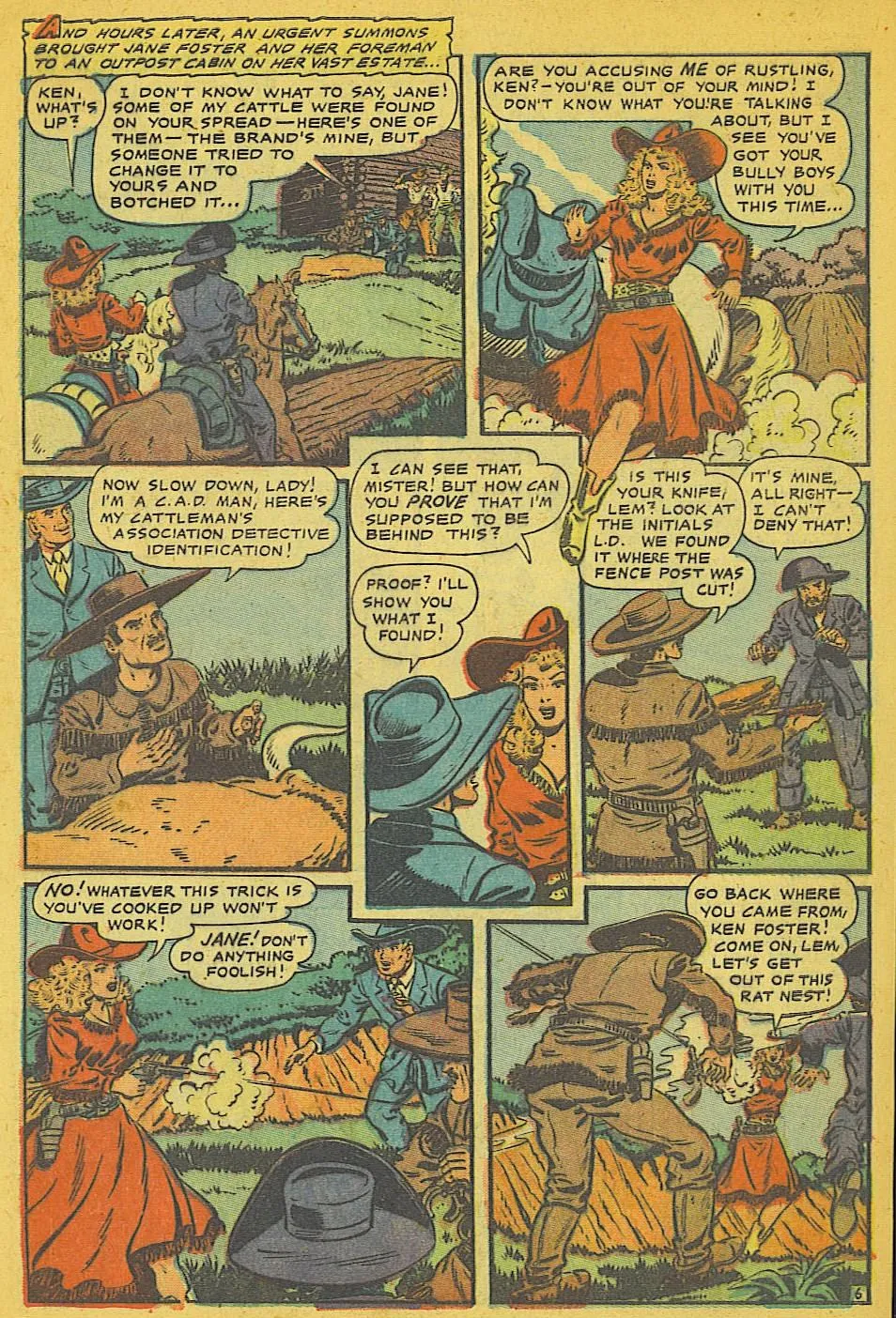 Cowgirl Romances (1950) #8 part 7