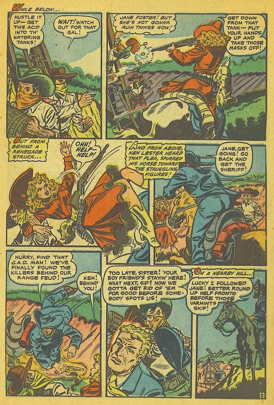Cowgirl Romances (1950) #8 part 9