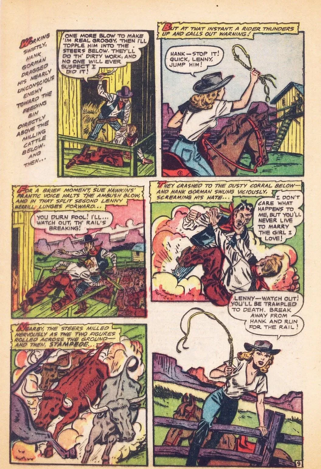 Cowgirl Romances (1950) #9 part 12