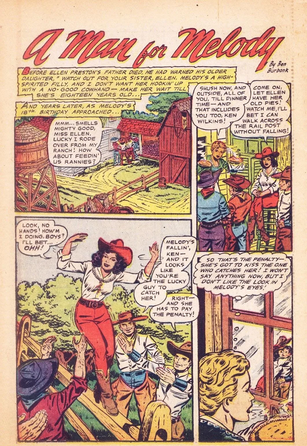 Cowgirl Romances (1950) #9 part 14