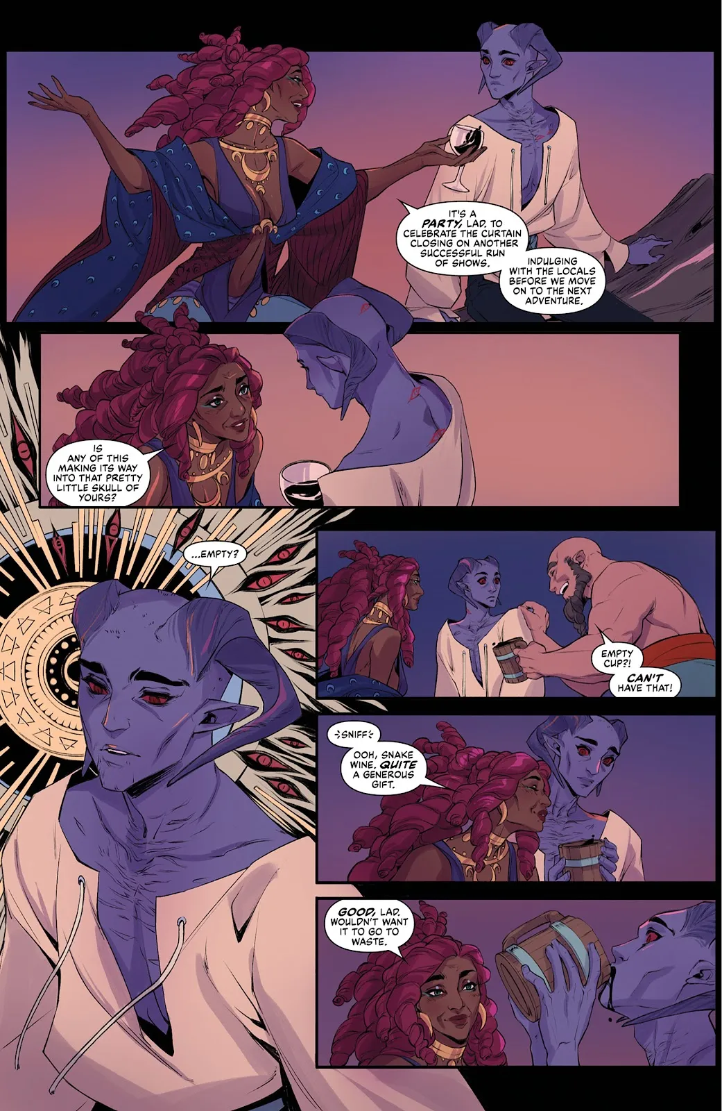 Critical Role: The Mighty Nein Origins - Mollymauk Tealeaf #Full part 14