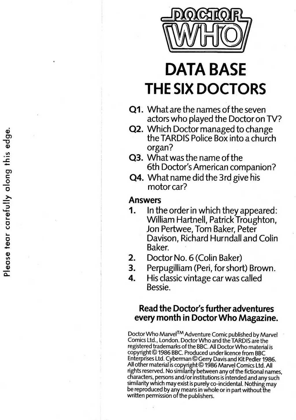 Doctor Who Marvel Adventure Comic #1 part 16