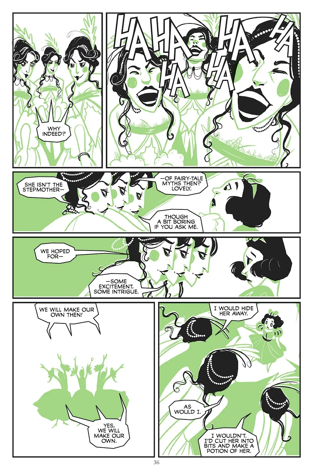 Fairest of All: A Villains Graphic Novel  part 38