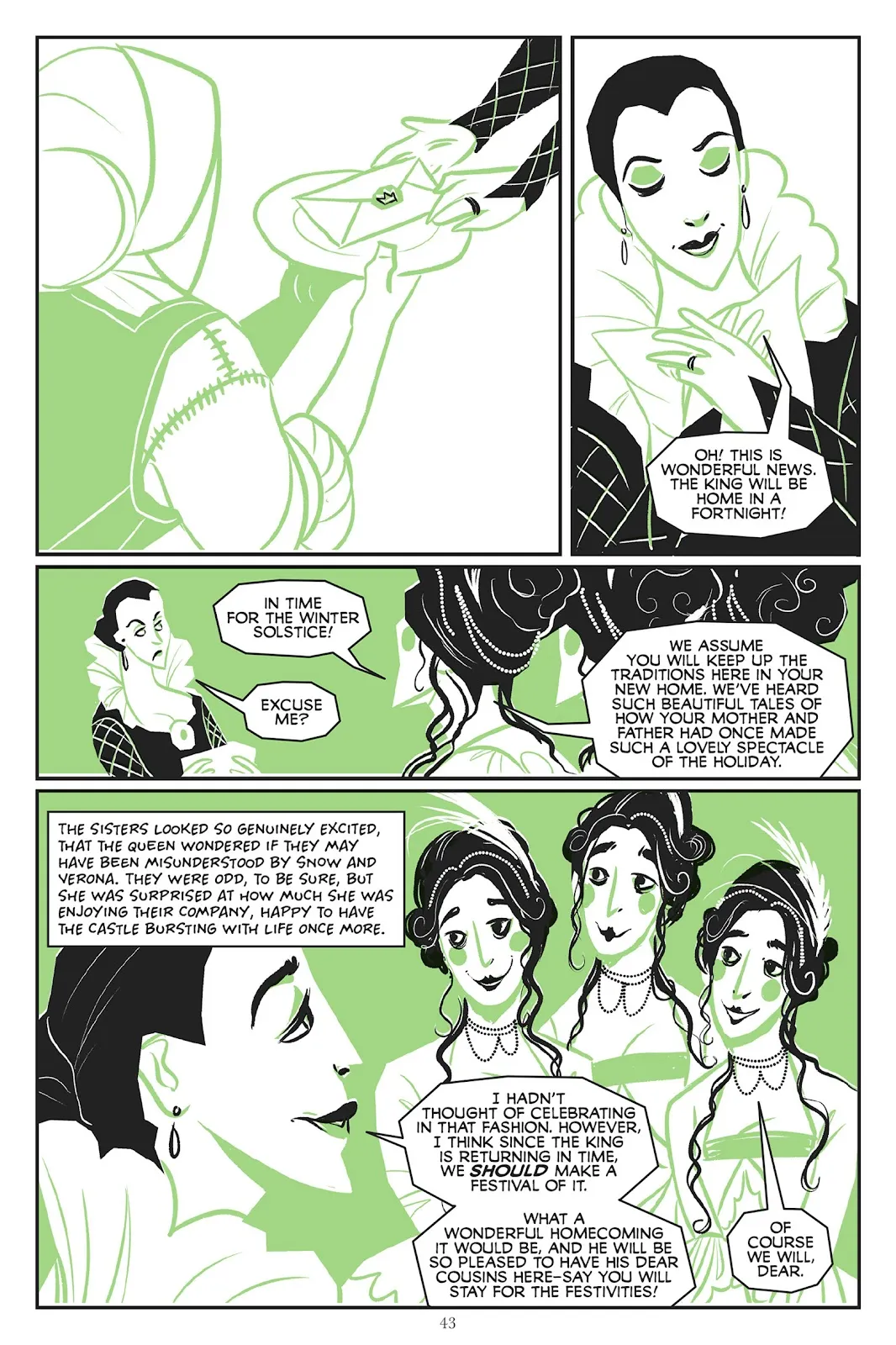 Fairest of All: A Villains Graphic Novel  part 45