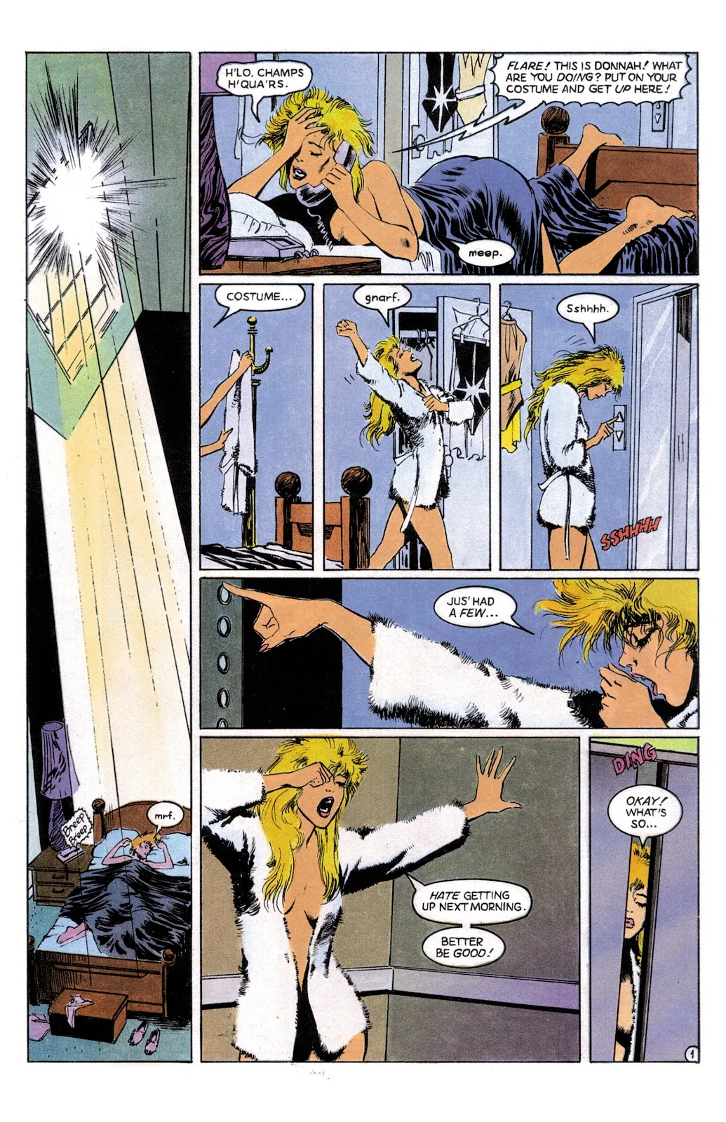 Flare (1988) #1 part 3