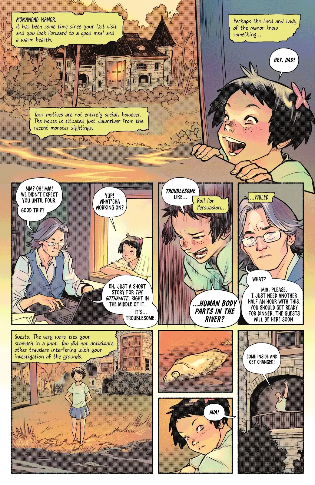 Gotham Academy: Maps of Mystery #Full part 4