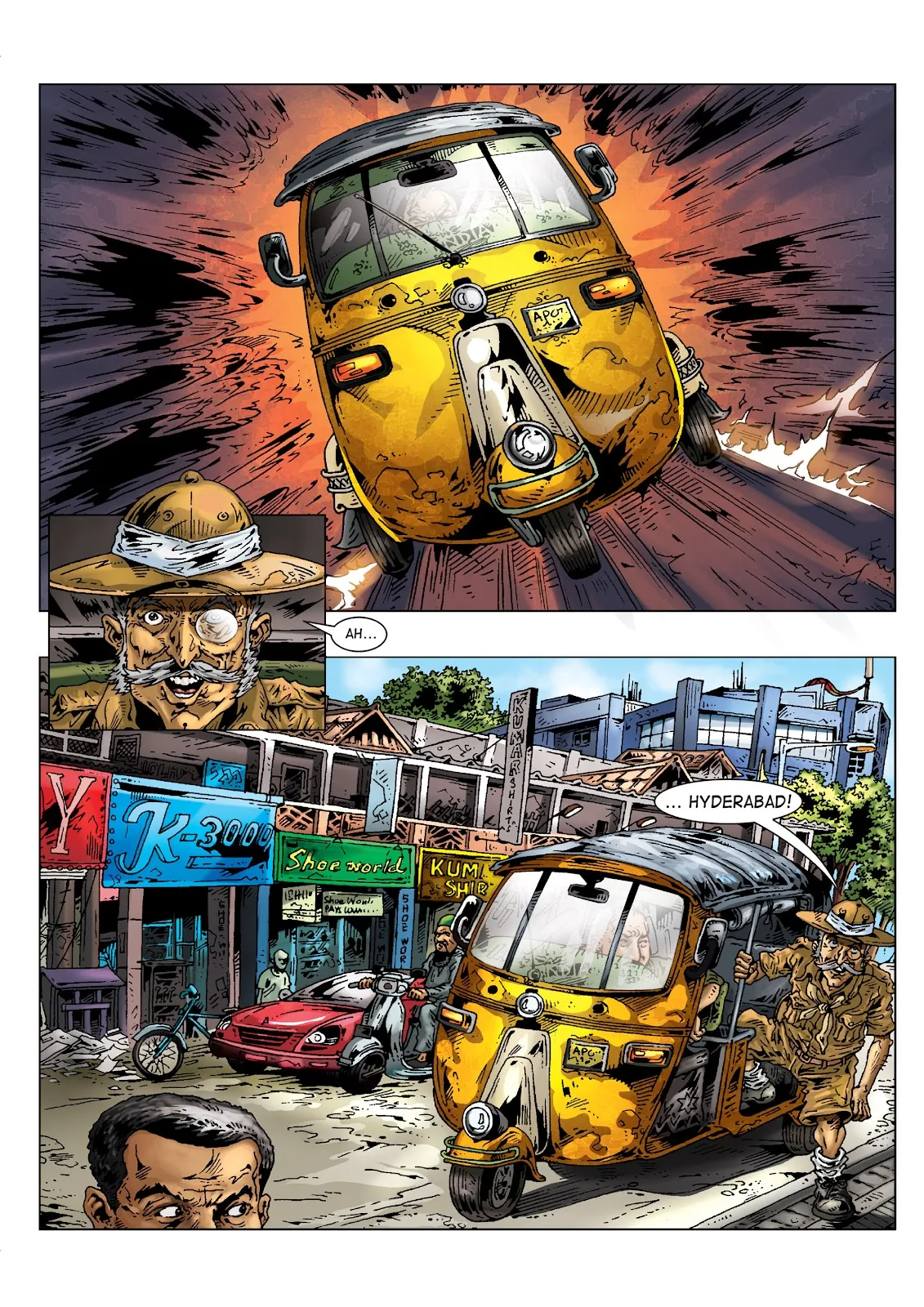 Hyderabad: A Graphic Novel  part 11