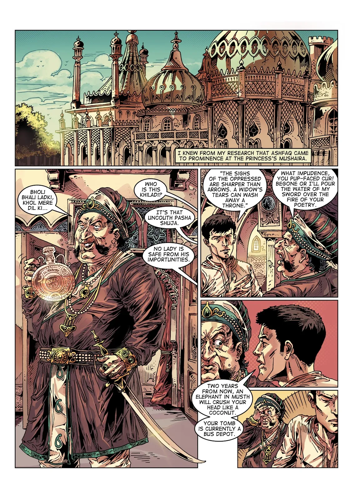 Hyderabad: A Graphic Novel  part 28