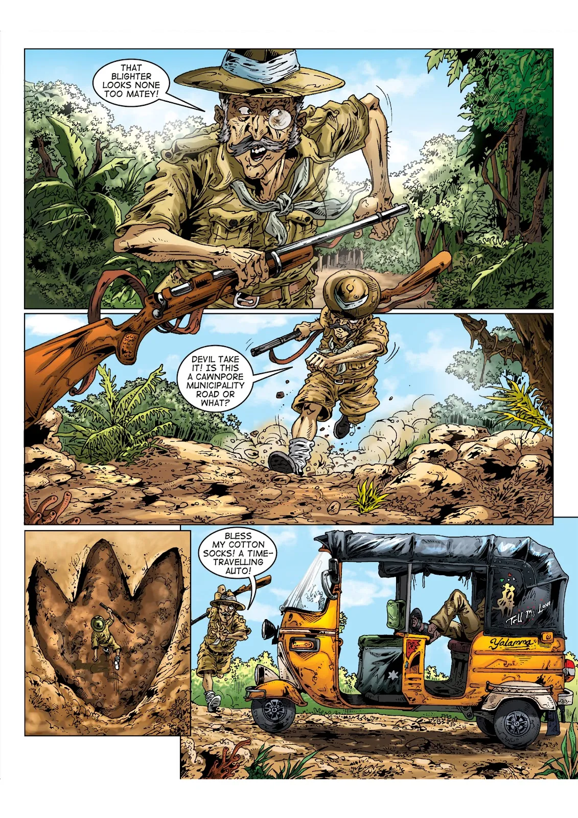 Hyderabad: A Graphic Novel  part 7