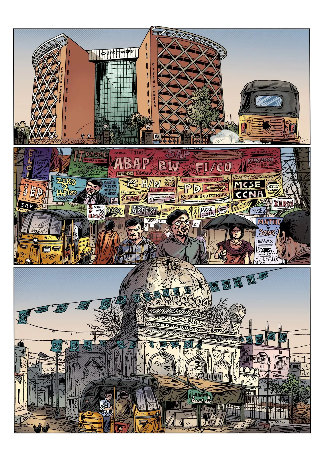 Hyderabad: A Graphic Novel  part 85