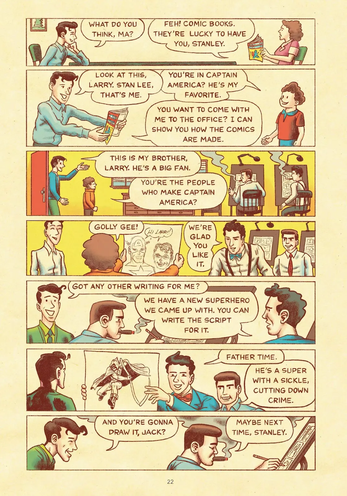 I Am Stan: A Graphic Biography of the Legendary Stan Lee  (Part 1) part 28