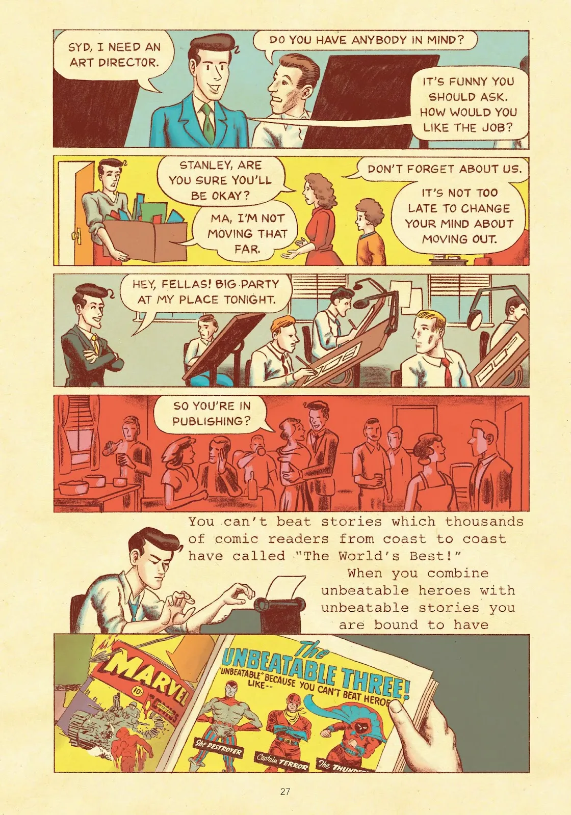 I Am Stan: A Graphic Biography of the Legendary Stan Lee  (Part 1) part 33